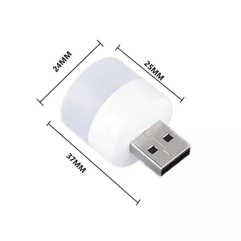 Mini USB LED Night Light - Portable LED Bulb for Home and Travel