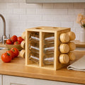 Shengya Wooden Rotating Spice Rack