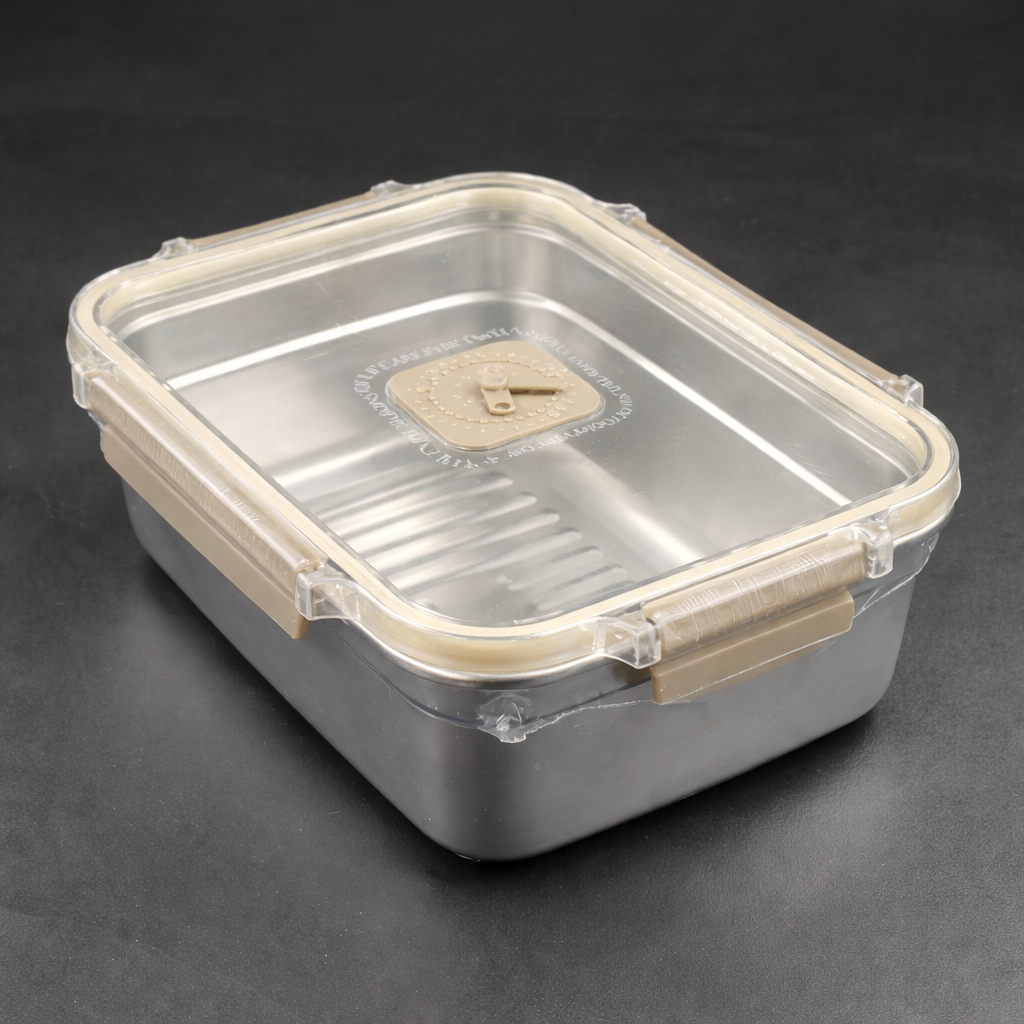 Stainless Steel Airtight Storage Box - Fresh-Seal