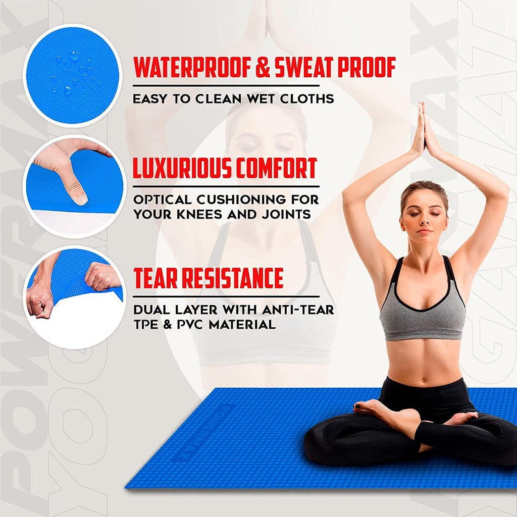 Professional-Grade Non-Slip Yoga & Workout Exercise Mat