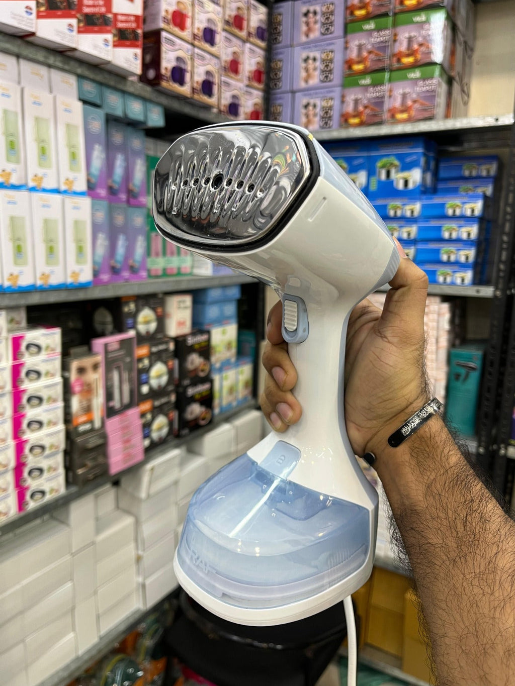 Raf Handheld Steam Iron - Portable Garment Steamer for Travel & Home