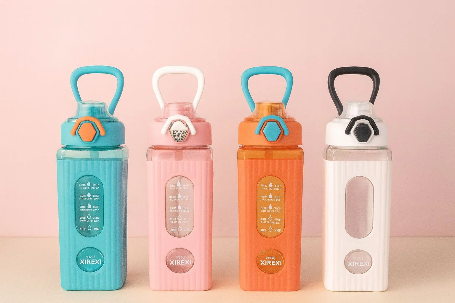 700ml Leakproof Grip Water Bottle – Stylish & Durable (Random Color)