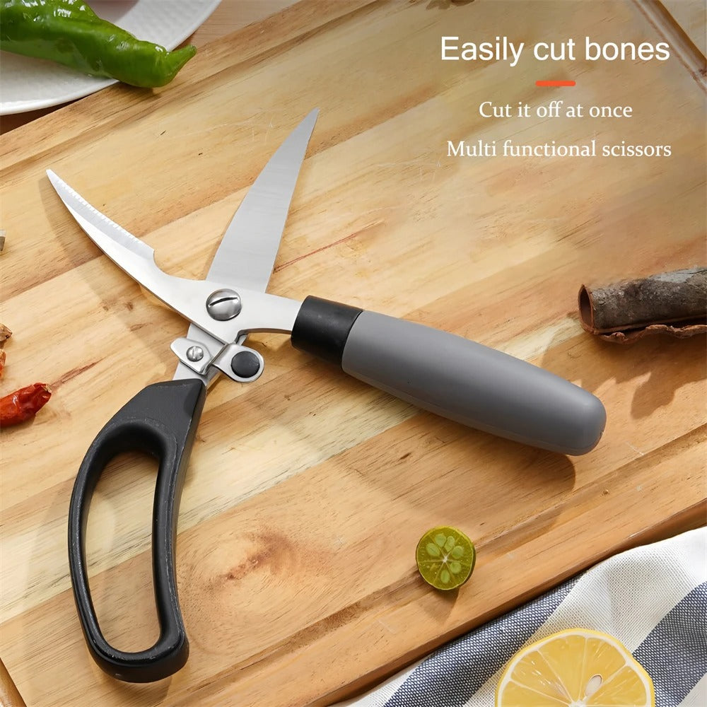Professional Heavy-Duty Meat Scissor – Precision Butchery Tool