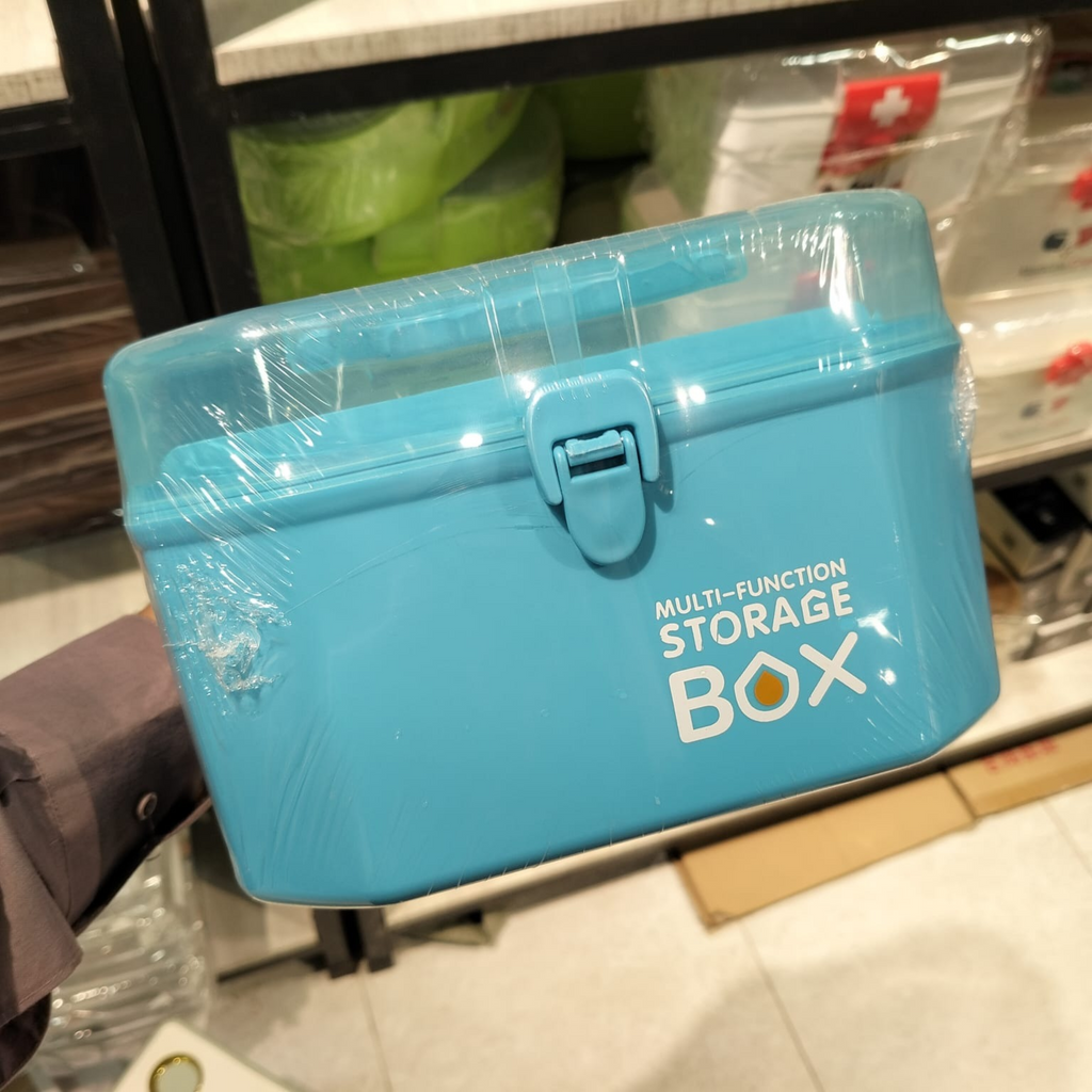 Multifunction Medicine Storage Box – Hexa Design (Random color)