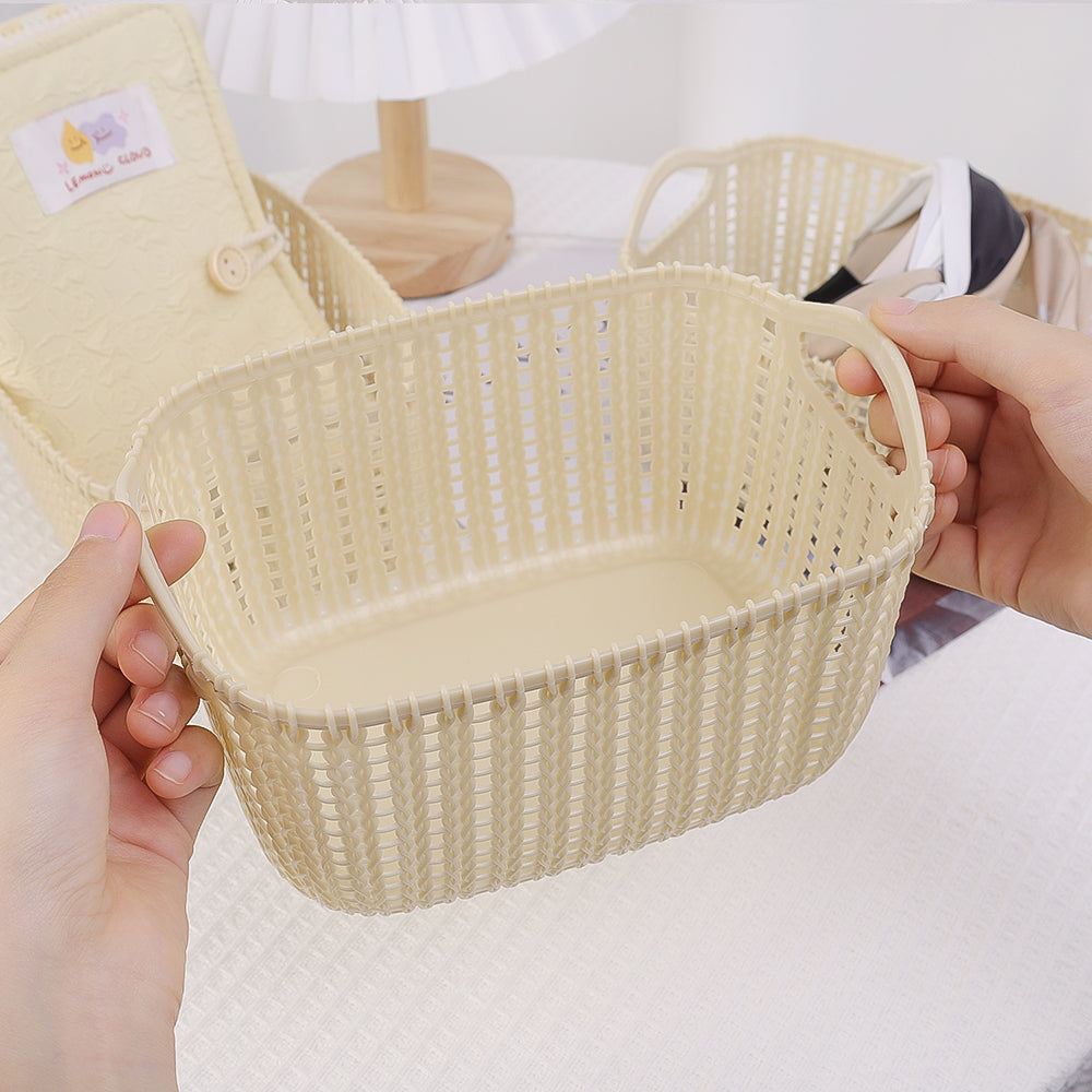 Multipurpose Basket - Elegant Flower Design