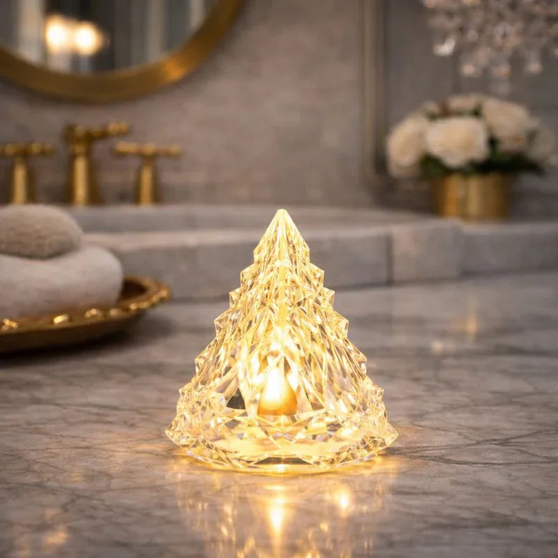 Crystal LED Diamond Glow Table Lamp
