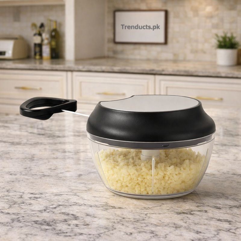 Shengya Manual Food Chopper – High-Speed Hand-Powered Processor