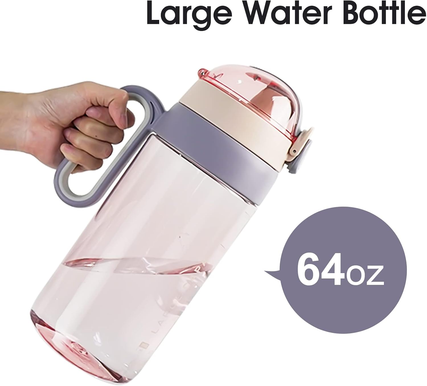 Vibrant Gradient Sport Water Bottle – With Secure Flip Cap