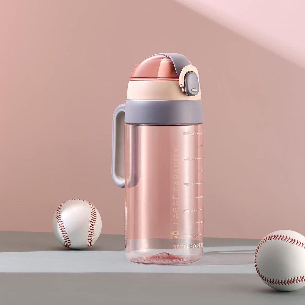 Vibrant Gradient Sport Water Bottle – With Secure Flip Cap