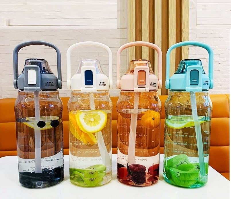 Multi-Color Gradient Sports Bottle (each)