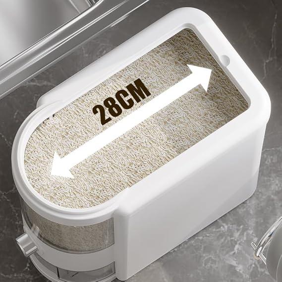 Premium Rice Dispenser with Airtight Storage Container