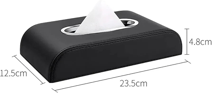 Leather Tissue Box (Random Colour)