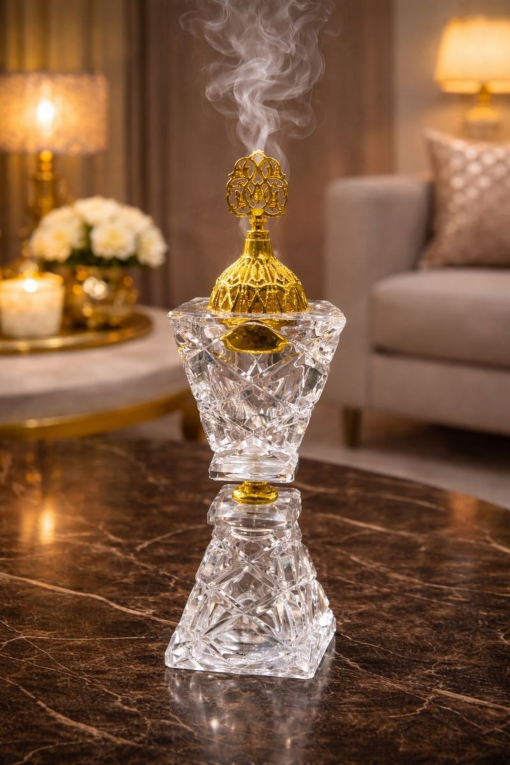 Crystal Incense Burner – Royal Aroma