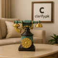 Historic Telephone Design Decoration – Vintage Home Showpiece