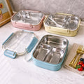 Stainless Steel Insulated Lunch Box with Spoon