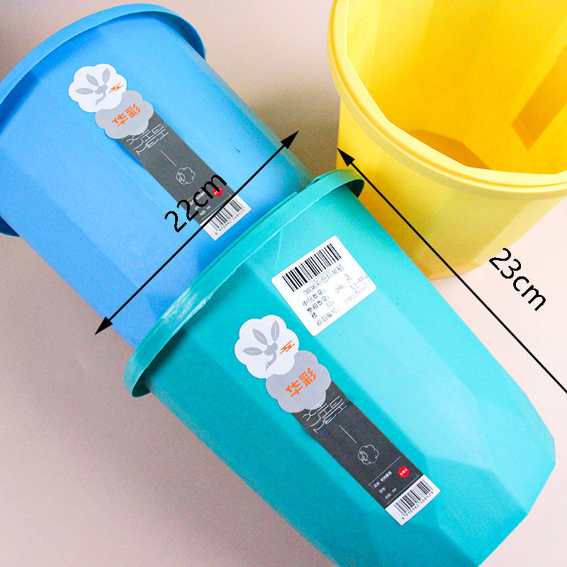 Stylish Colorful Waste Bin – Decorative Trash Can for Modern Homes