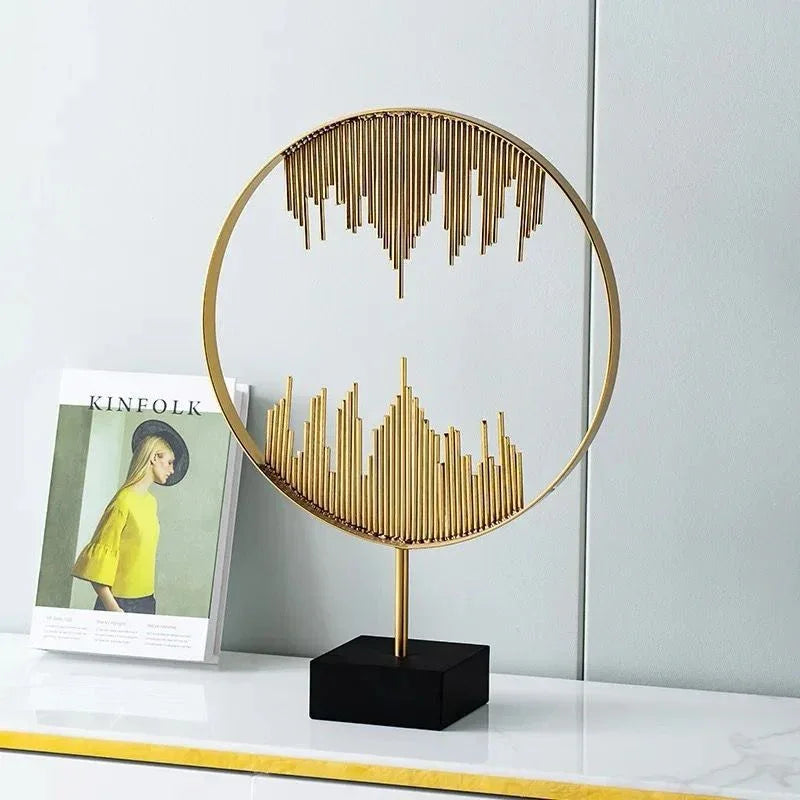 Metal Motive Decorative Showpiece – Elegant Home Accent