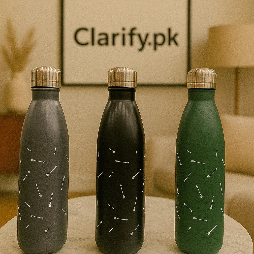 Premium Vacuum Insulated Stainless Steel Bottle (Random Color)