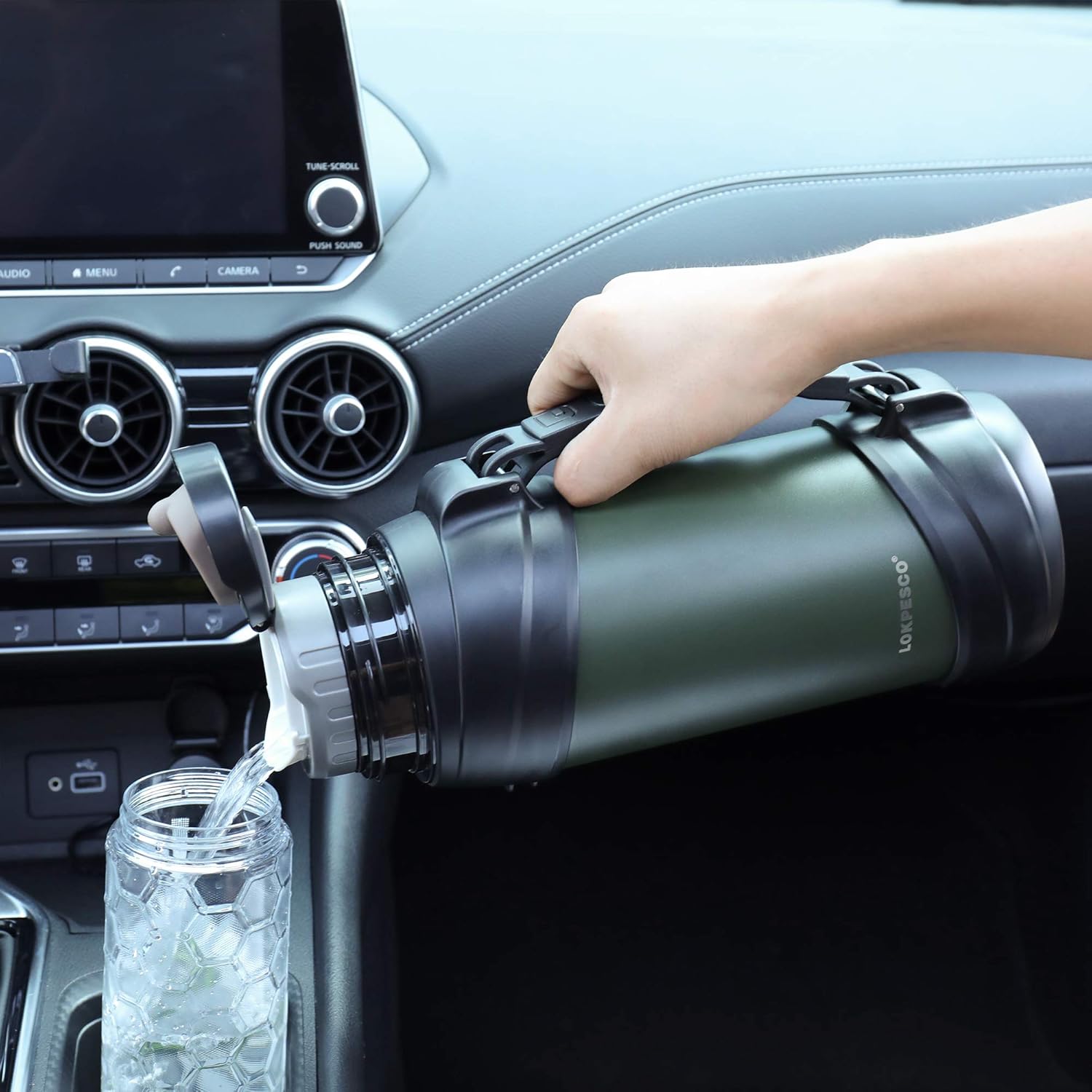 1.6L Large Capacity Hydration Bottle – Leak-Proof & Durable