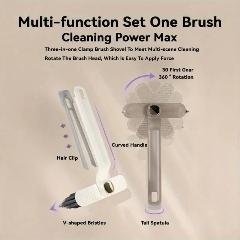 Rotating V Shaped Brush for Efficient Cleaning Solutions