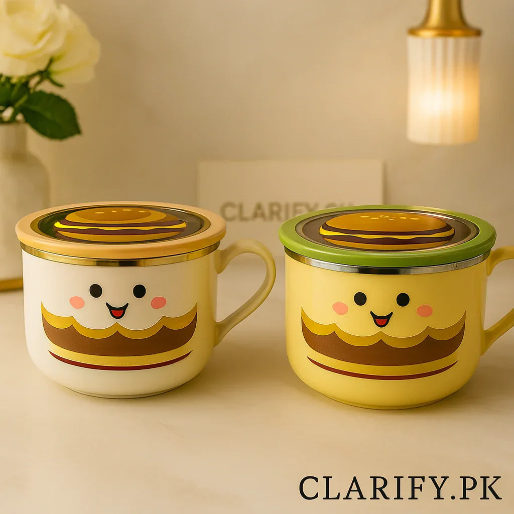 Kawaii Cake Tiffin Box – Cute Lunch & Snack Container