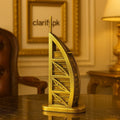 Metal Antique Dubai Tower Showpiece – Premium Décor