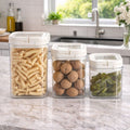 3-Piece Airtight Kitchen Storage Jar Set