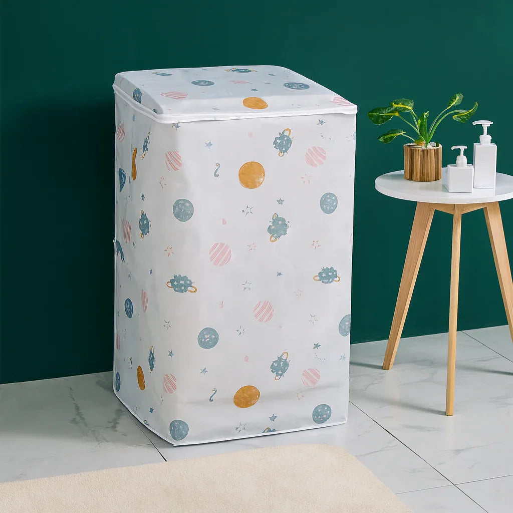 Premium Quality Double Washing Machine Cover – Waterproof & Dustproof Protector