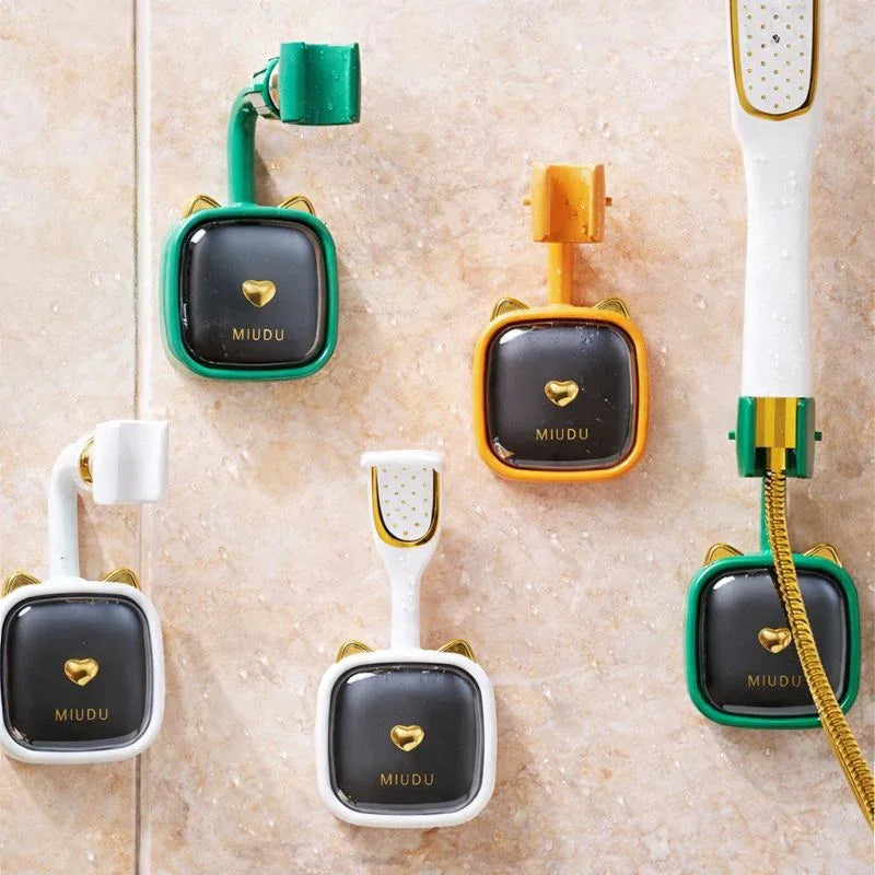 Wall-Mounted Shower Holder – Bathroom Organizer