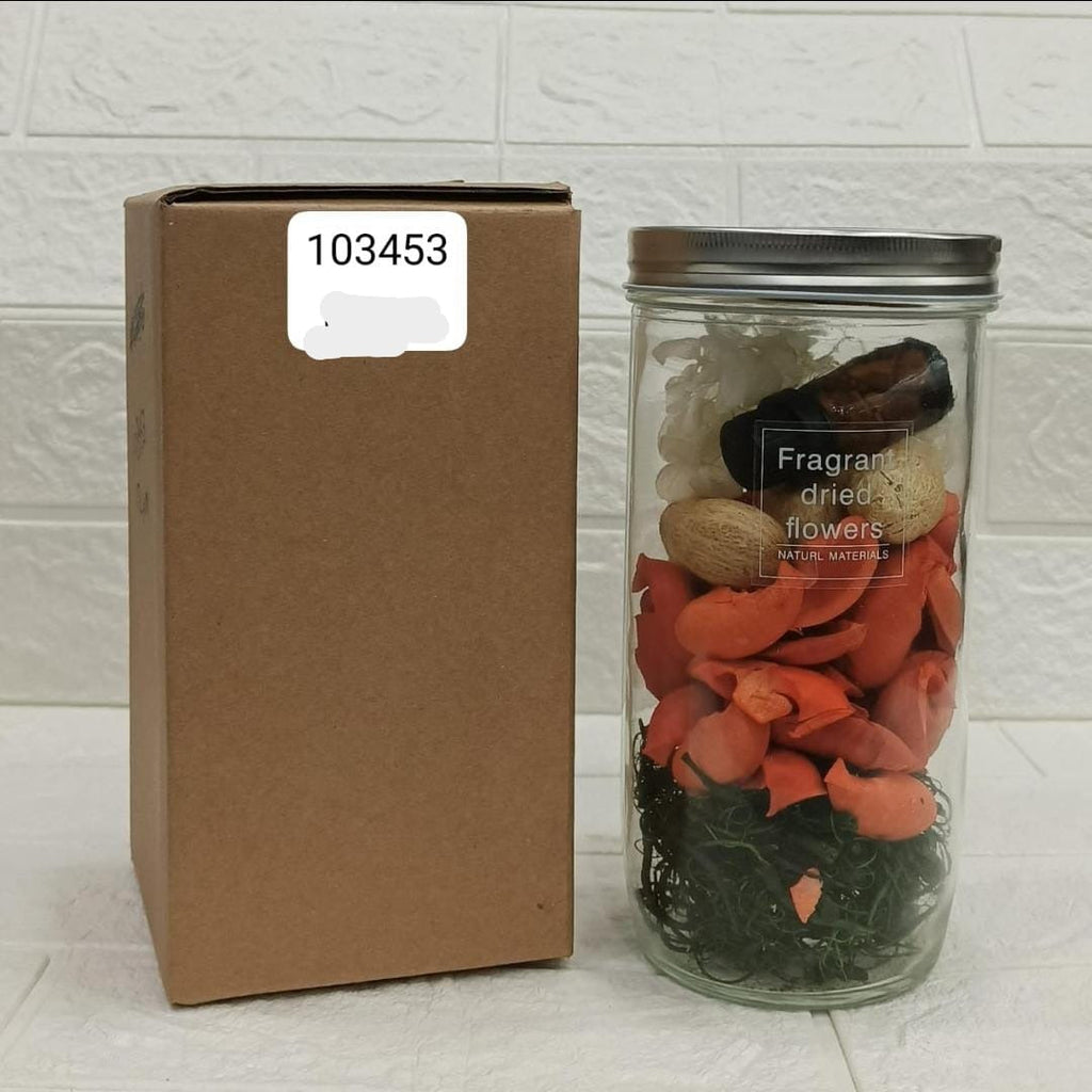 Natural Mehak Potpourri Glass Jar – Home Fragrance