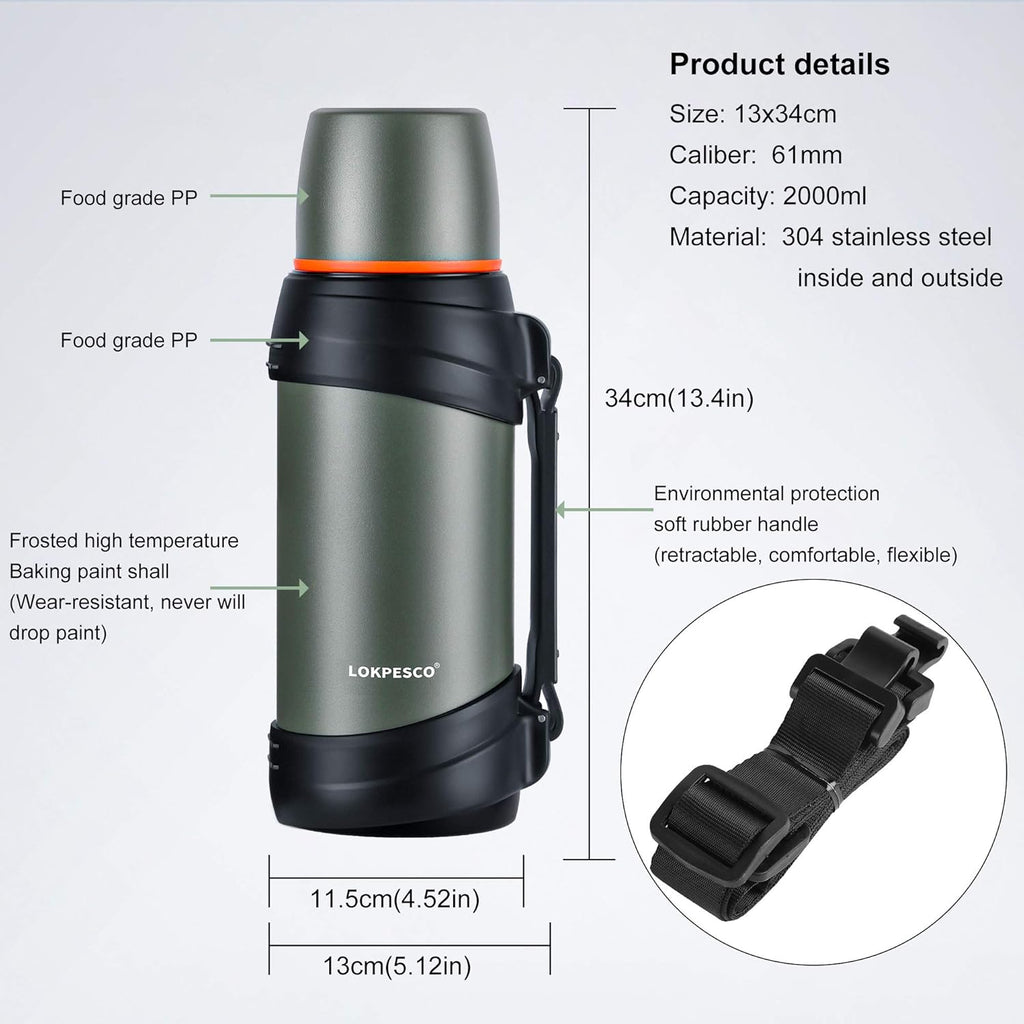 1.6L Large Capacity Hydration Bottle – Leak-Proof & Durable