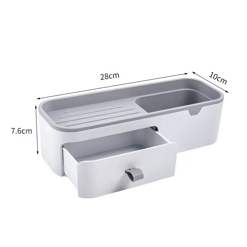 No-Drill Creative Shower Organizer & Bathroom Shelf