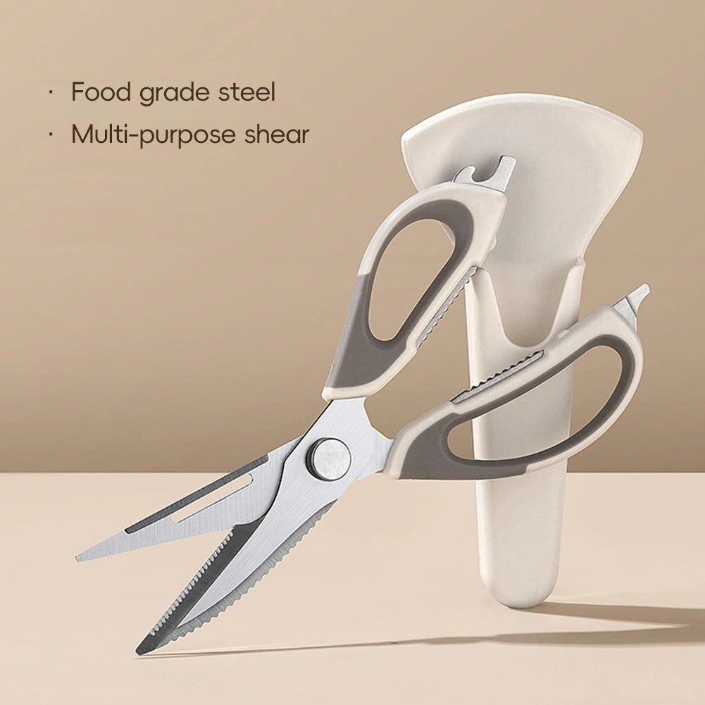 Multi-Purpose Kitchen Scissors – Heavy-Duty Performance with Magnetic Stand