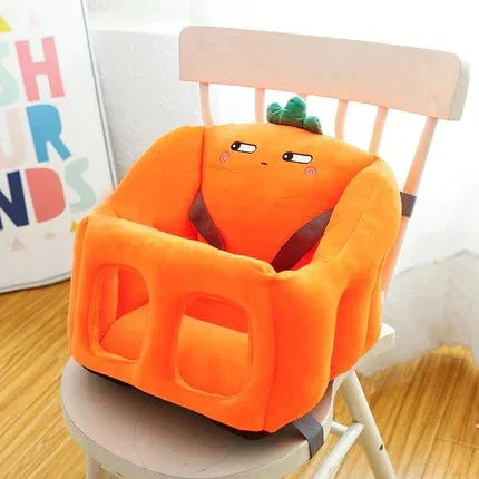 Premium Baby Support Seat – Orange Carrot Edition