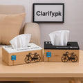 Wooden Tissue Box – Elegant Tabletop Tissue Holder