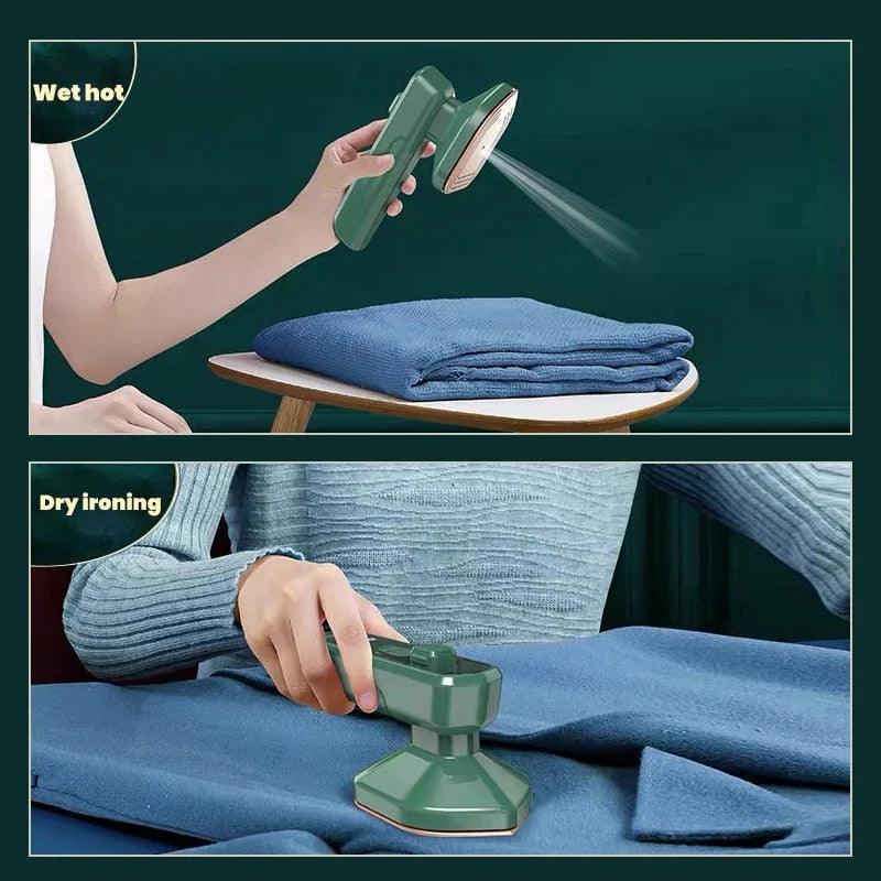 Portable Travel Steamer - Mini Electric Travel Iron for Clothes