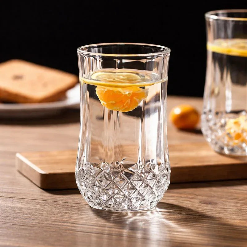 Crystal Base Glass Set – 6 Pieces
