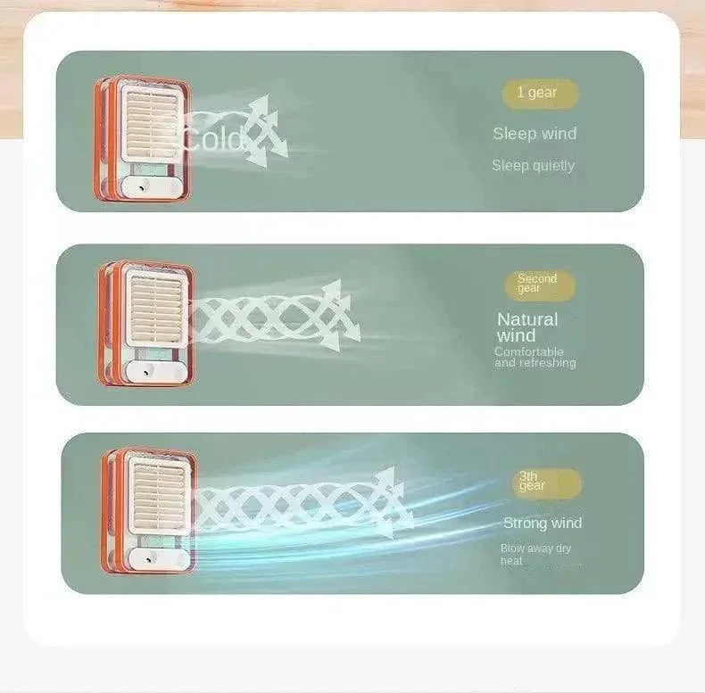 Portable Air Conditioner Fan - Compact and Efficient Cooling Solution for Home and Office
