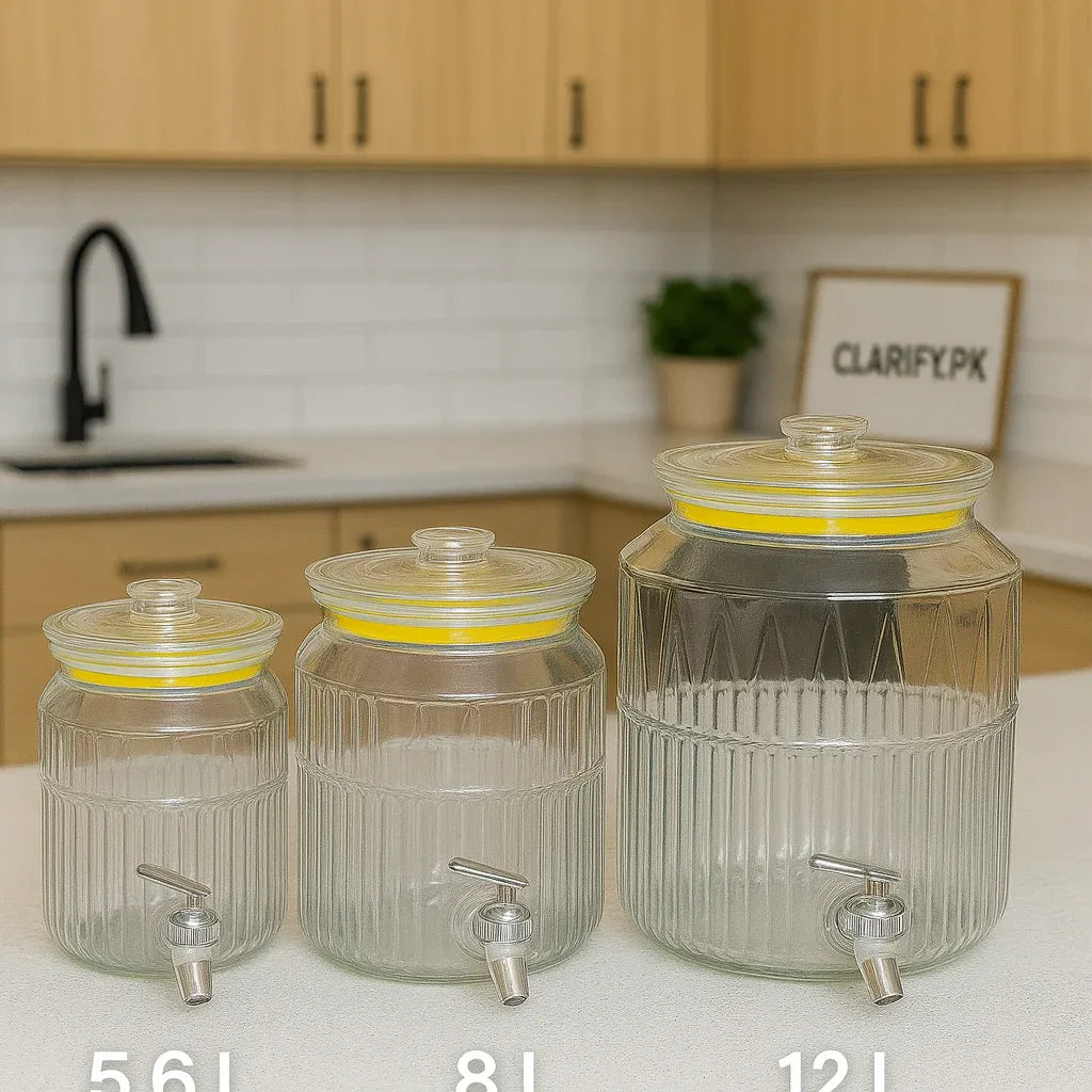 Acrylic Beverage Cooler – Large Drink Dispenser