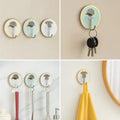 Pack of 3 Wall Hooks – Strong Adhesive Multipurpose Hangers