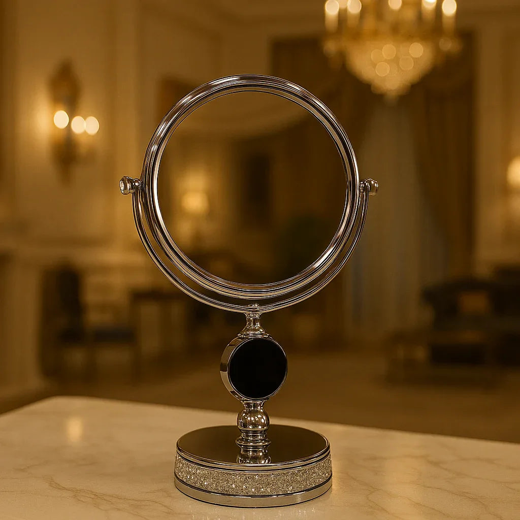Double-Sided Metal Mirror – Heavy Duty Vanity Mirror