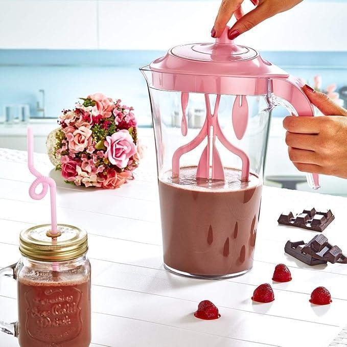 Manual Milk & Lassi Frother – Handheld Whisk