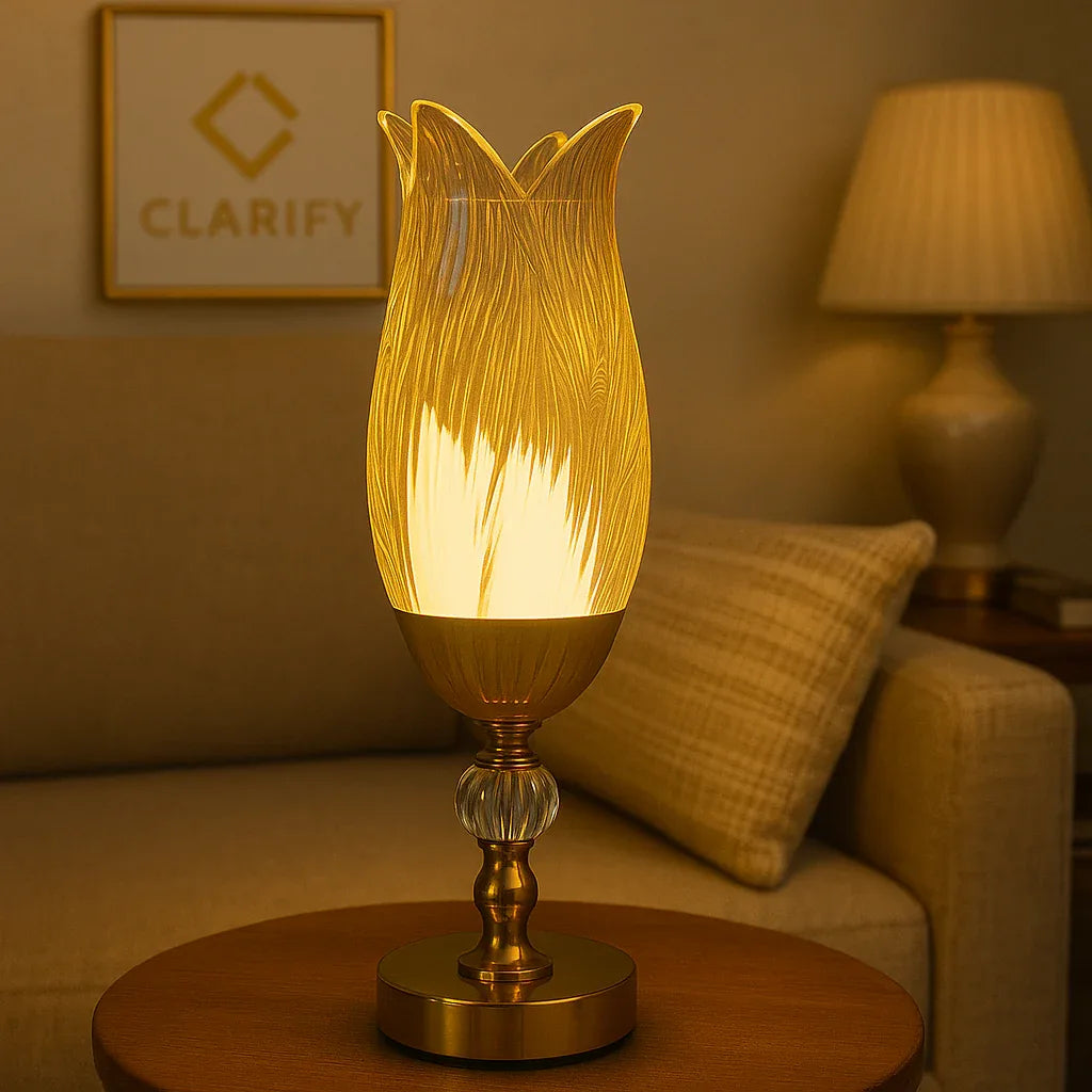 LED Lamp with 3 Color Shades – Modern Decorative Light