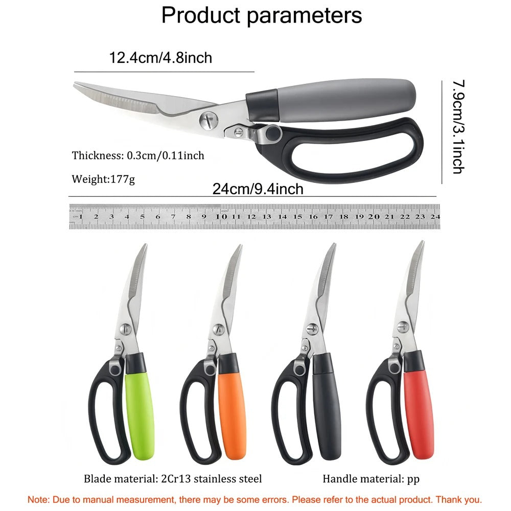 Professional Heavy-Duty Meat Scissor – Precision Butchery Tool
