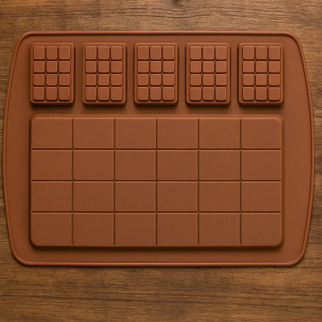 Silicone Molds for Chocolate, Kunafah & Jelly – Non Stick
