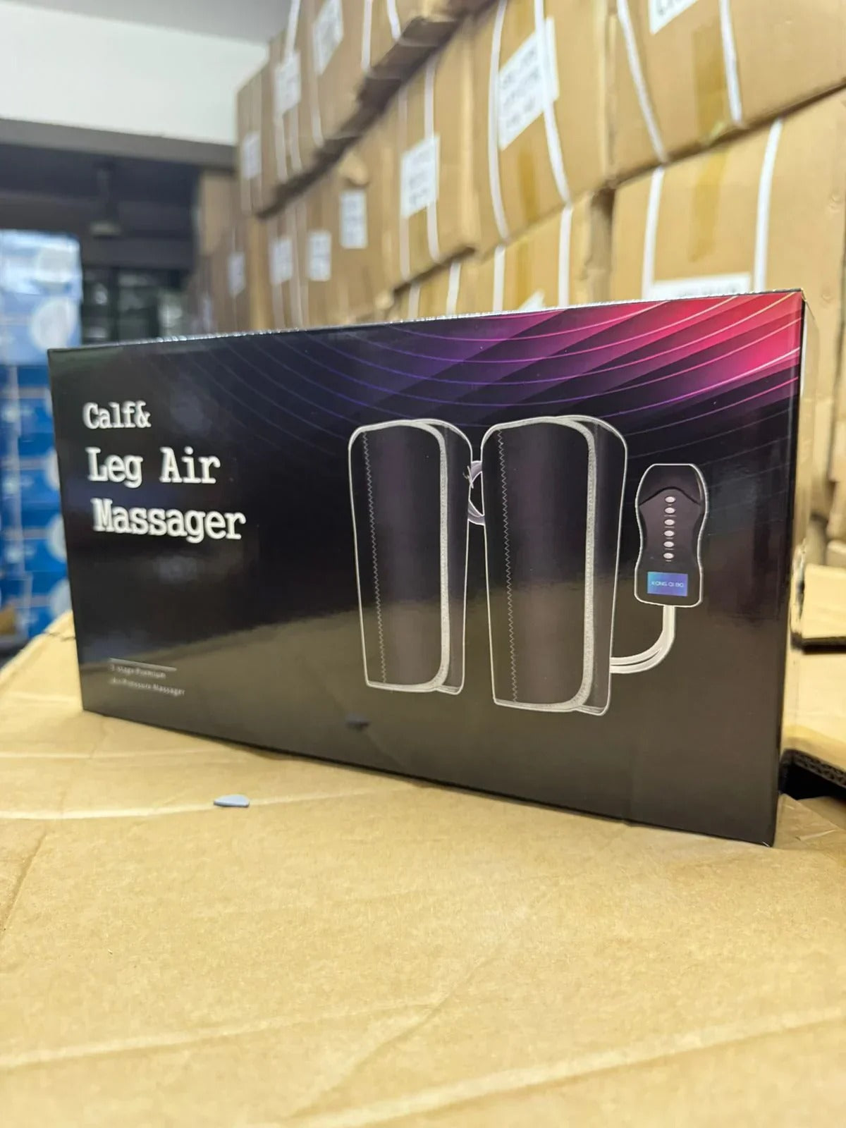 Electric Leg Massager with Kneading Therapy