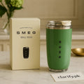 Green SMEG Insulated Mug – Luxury Travel Cup