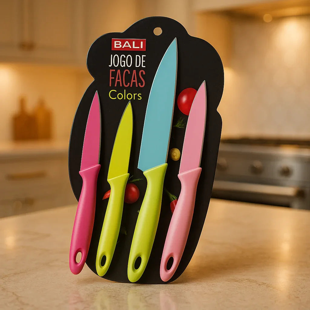 4pcs Kitchen Knife Set – Sharp & Durable