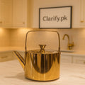 Golden Stainless Steel Tea & Water Kettle – Premium Quality