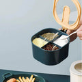 4 Grids Spice Container - Stackable Storage for Herbs and Spices